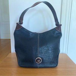 Vintage Dooney & Bourke Leather Hobo Bag